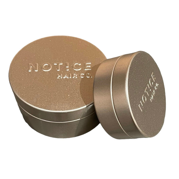 Notice Hair Co Shampoo and Conditioner Travel Tins - Gold - The Alternative