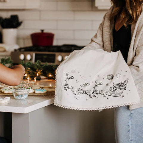 Your Green Kitchen Holiday Tea Towel