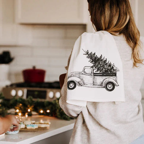 Your Green Kitchen Holiday Tea Towel