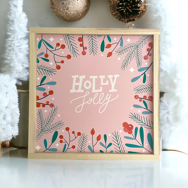 Notes in Knots Holiday Wood Sign - 8x8