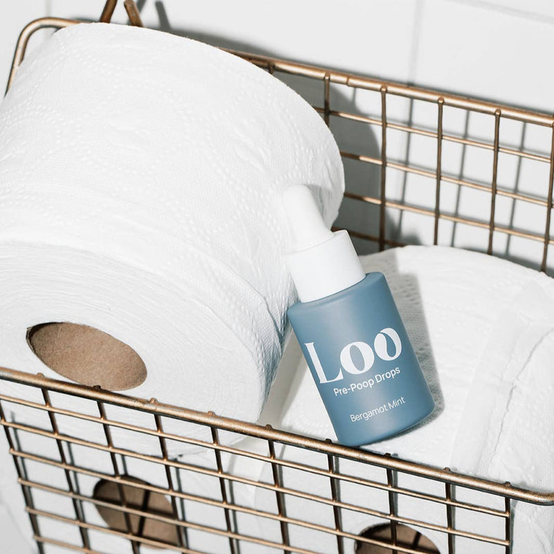 Loo Pre-Poop Toilet Drops - Bergamot Peppermint