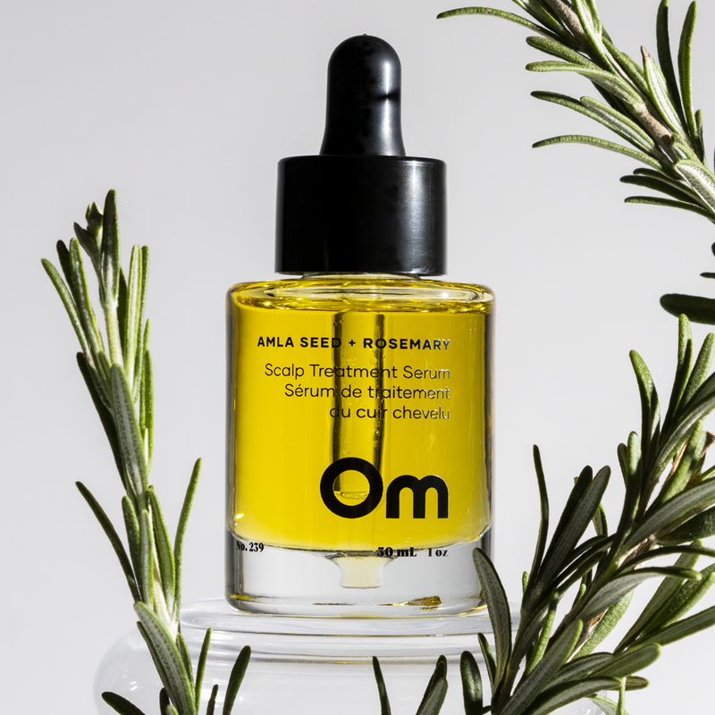 Om Organics Amla Seed + Rosemary Scalp Treatment Serum