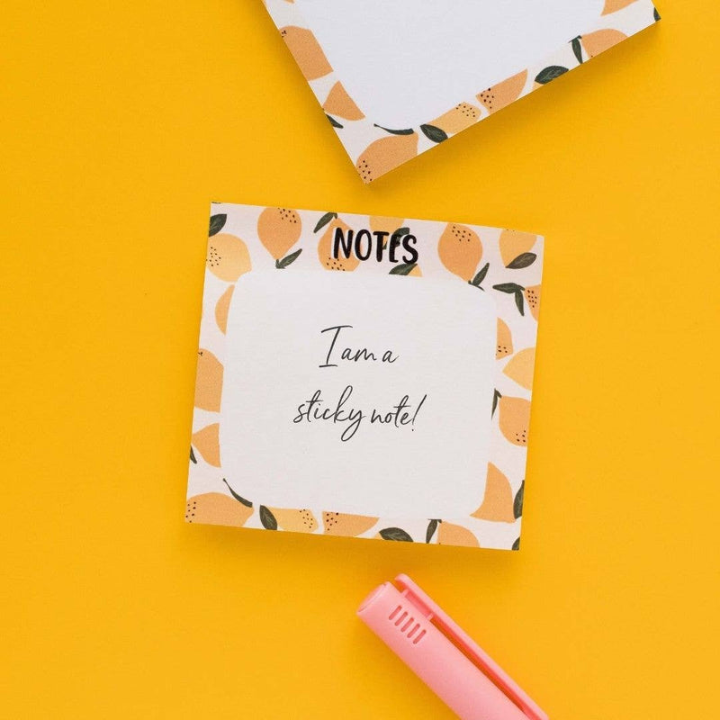 Jaybee Design Lemon Sticky Notes