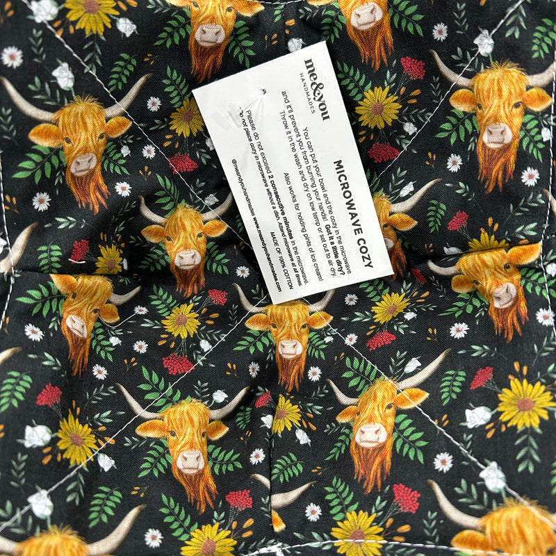 Me + You Handmades Agribition Microwave Cozy
