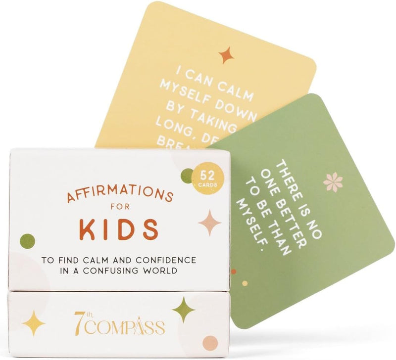 7th Compass Affirmation Cards For Kids