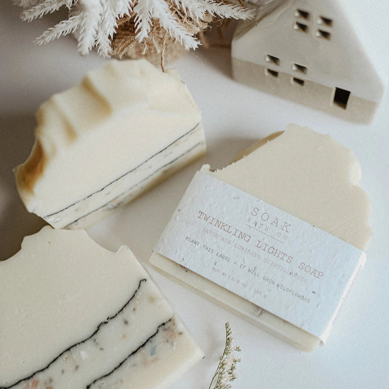 SOAK Bath Co Holiday Soap Bars