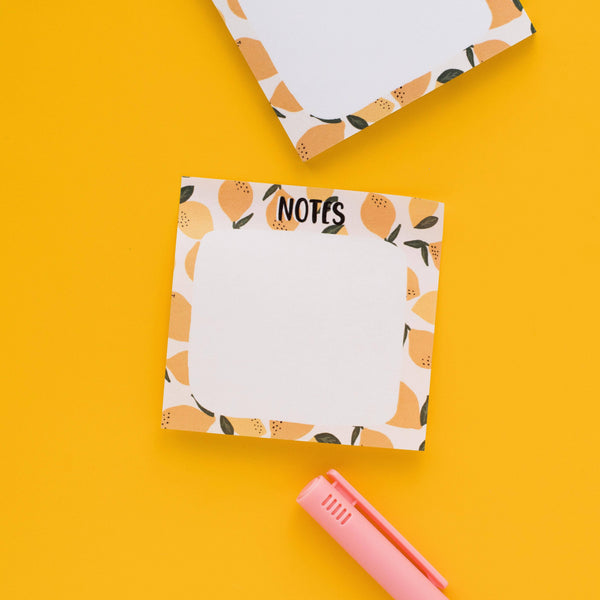 Jaybee Design Lemon Sticky Notes