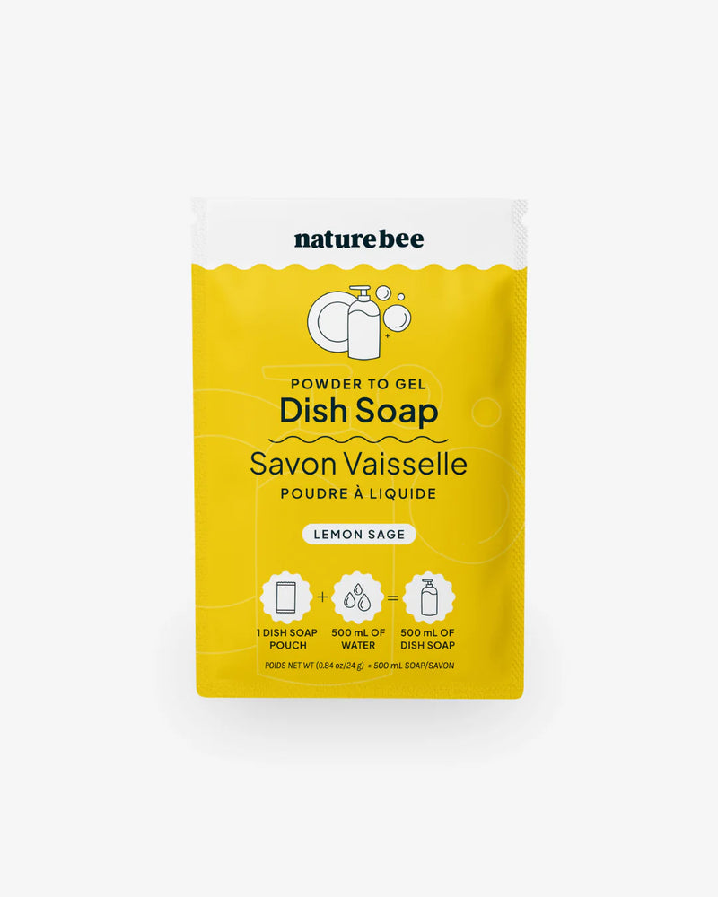 Nature Bee Clean Powder to Gel Dish Soap
