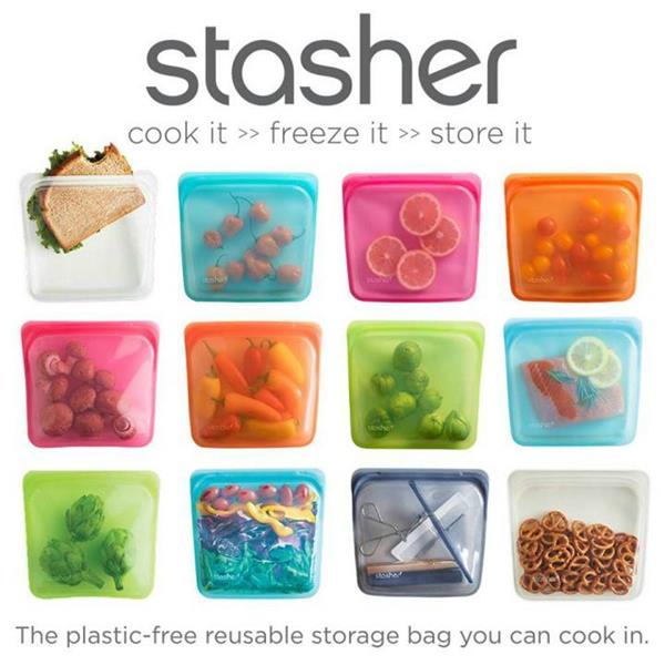 Stasher Reusable Sandwich Bag