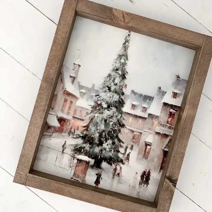 Ashwood Designs Framed Holiday Sign - The Alternative