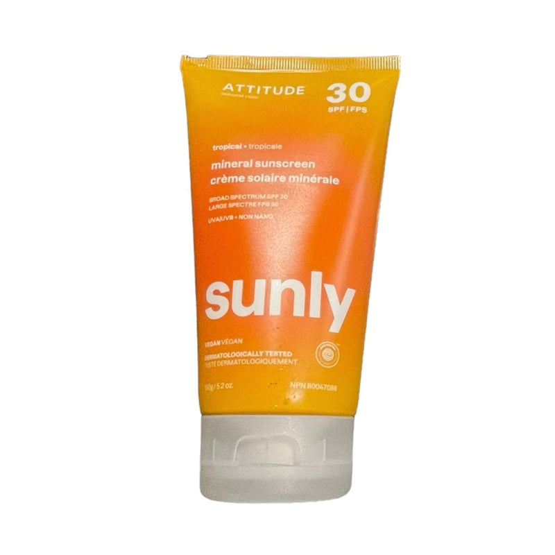 Attitude Mineral Sunscreen SPF 30 - Tropical - The Alternative