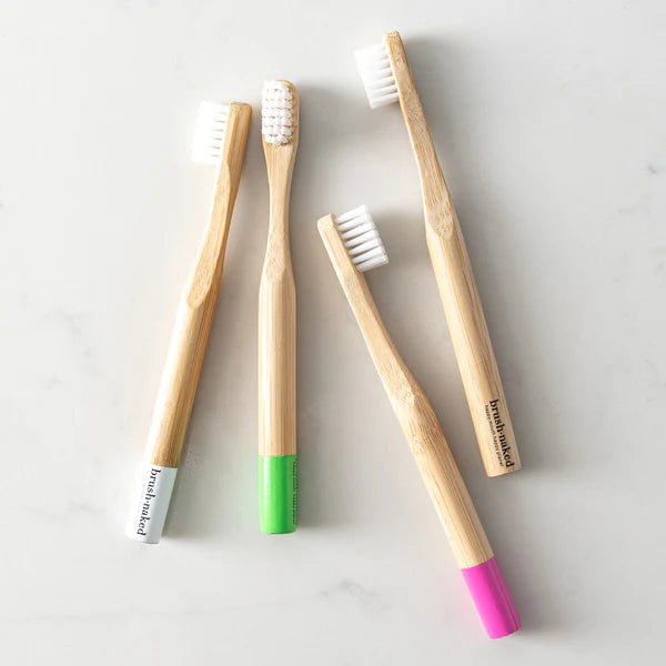 Brush Naked Soft Nylon Kids Toothbrush - The Alternative