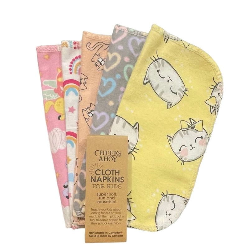 Cheeks Ahoy Kids Cloth Napkins - The Alternative