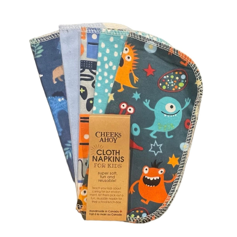 Cheeks Ahoy Kids Cloth Napkins - The Alternative