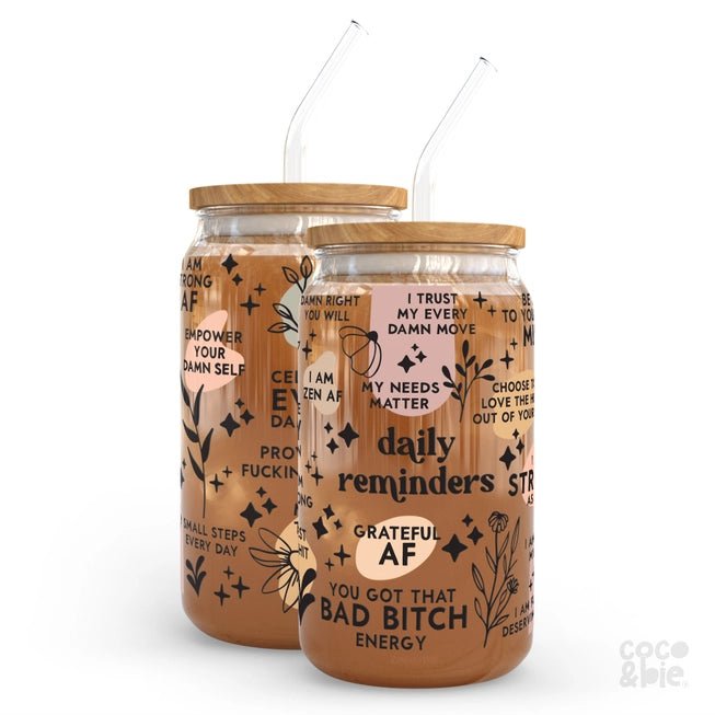 Coco+Bie Designs Glass Can - The Alternative