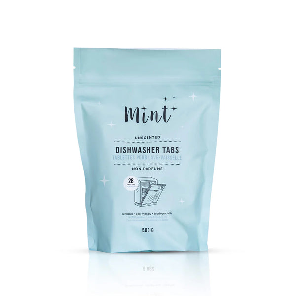Mint Cleaning Dishwasher Tab Bag
