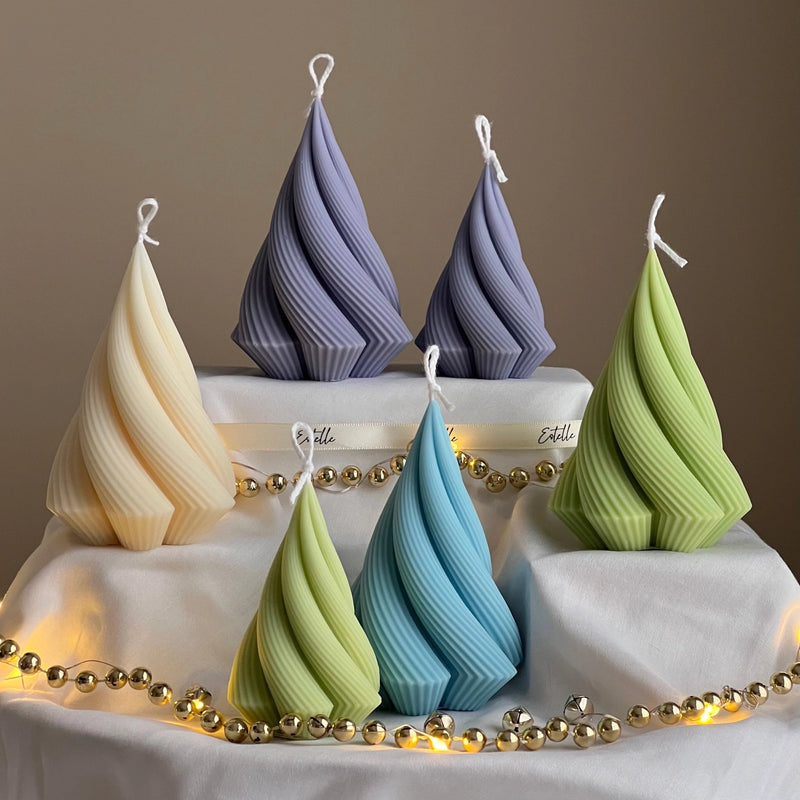 Estelle Studio Holiday Candle - Swirl Tree