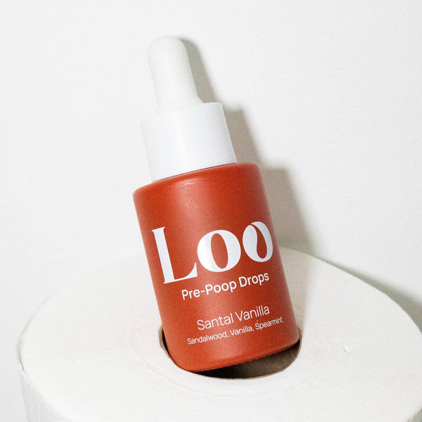 Loo Pre-Poop Toilet Drops — Santal Vanilla
