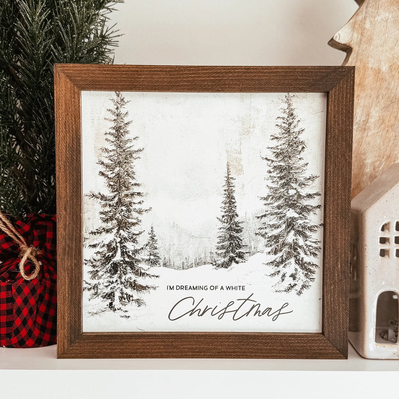 Knotty Design Co Framed Holiday Sign
