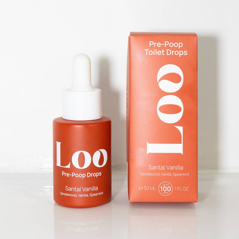 Loo Pre-Poop Toilet Drops — Santal Vanilla