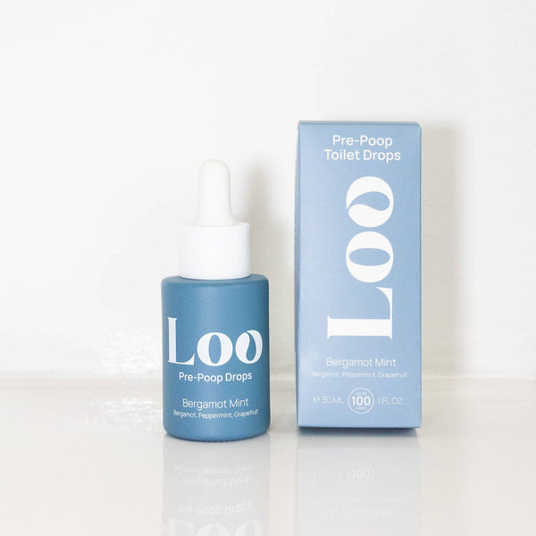 Loo Pre-Poop Toilet Drops - Bergamot Peppermint