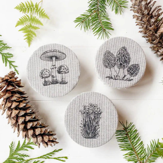 Your Green Kitchen Unwaxed Bowl Cover - Mini Set of 3