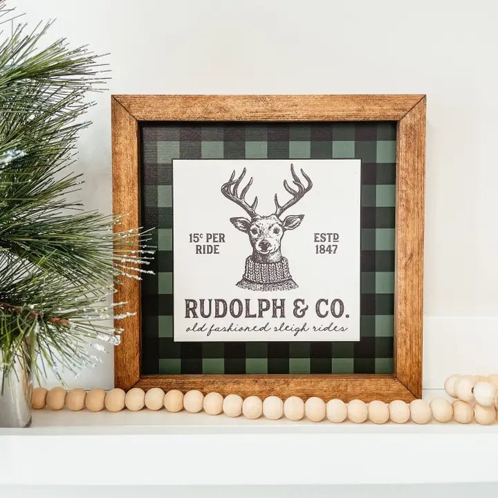 Knotty Design Co Framed Holiday Sign - The Alternative