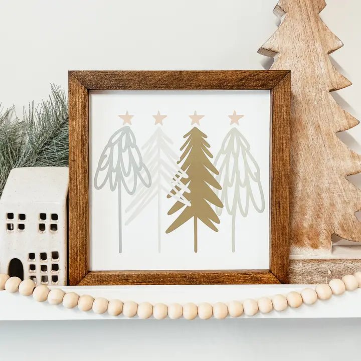 Knotty Design Co Framed Holiday Sign - The Alternative