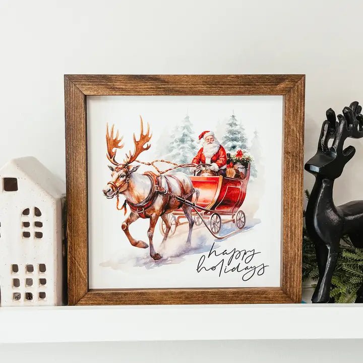 Knotty Design Co Framed Holiday Sign - The Alternative