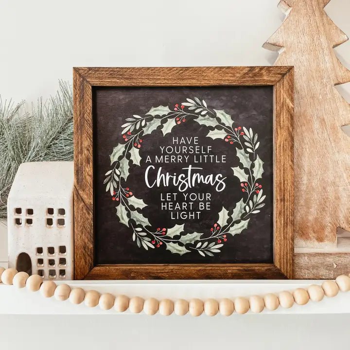 Knotty Design Co Framed Holiday Sign - The Alternative