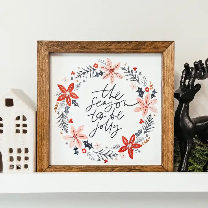 Knotty Design Co Framed Holiday Sign - The Alternative