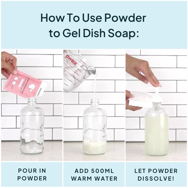 Nature Bee Clean Powder to Gel Dish Soap - The Alternative