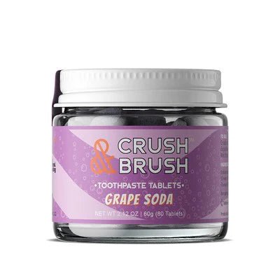 Nelson Naturals Crush & Brush Toothpaste Tablets - Soda Pop - The Alternative