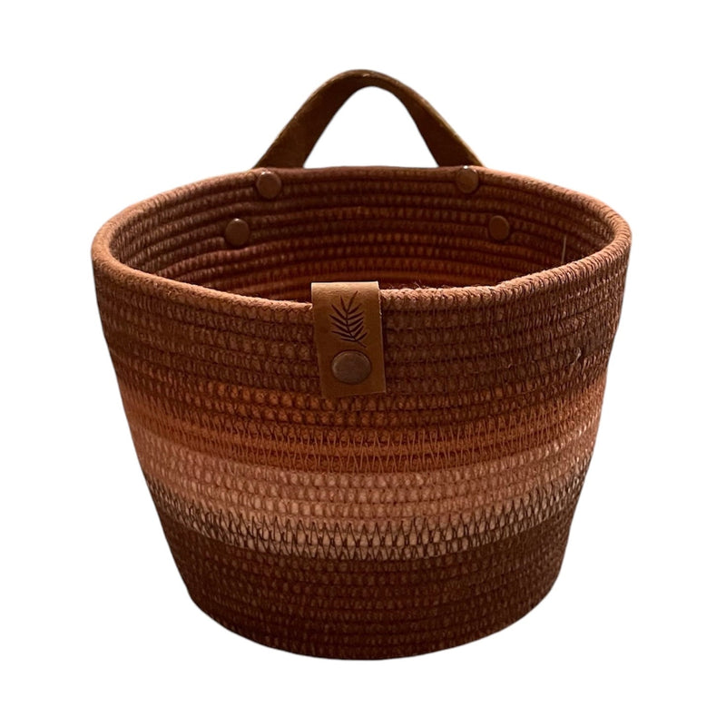 Prairieknotco Small Basket With Handle - The Alternative