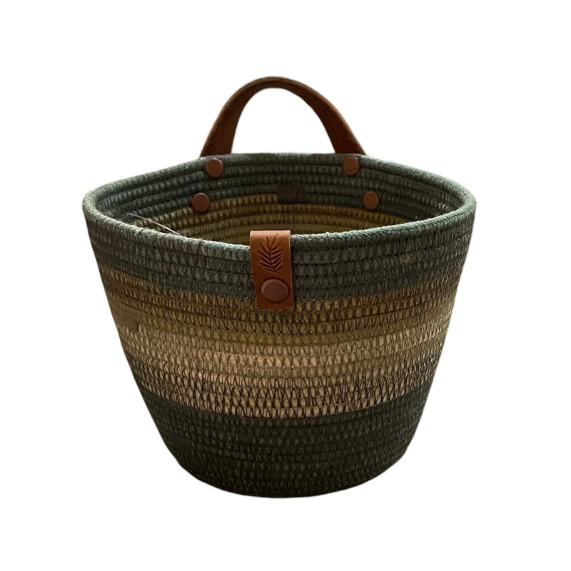 Prairieknotco Small Basket With Handle - The Alternative