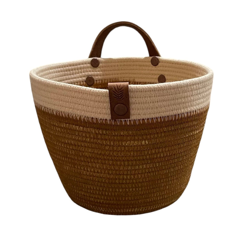 Prairieknotco Small Basket With Handle - The Alternative