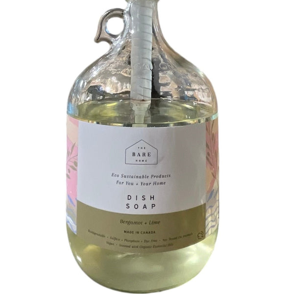 The Bare Home Dish Soap - Bergamot + Lime - The Alternative