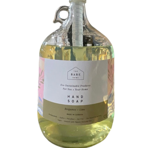 The Bare Home Hand Soap - Bergamot + Lime - The Alternative