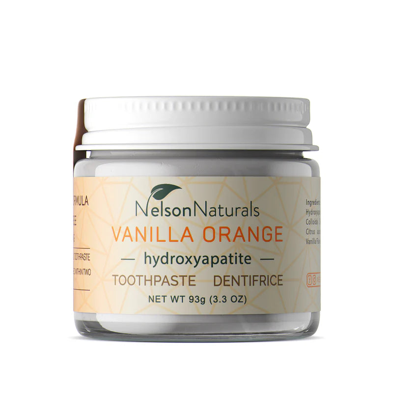 Nelson Naturals Toothpaste With Hydroxyapatite  - Vanilla Orange