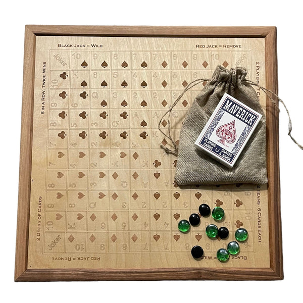 Windy Day Wood Sequence Board Game - The Alternative