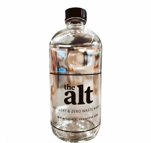 16oz Glass Bottle - Clear - The Alternative