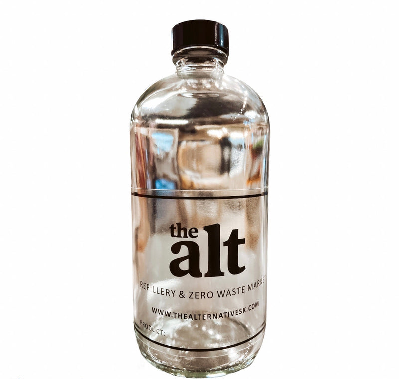 16oz Glass Bottle - Clear - The Alternative