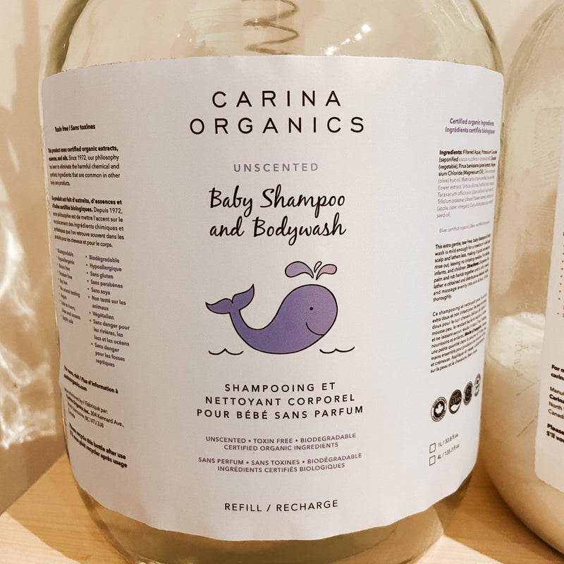 475G Carina Organics Baby Shampoo & Bodywash - The Alternative