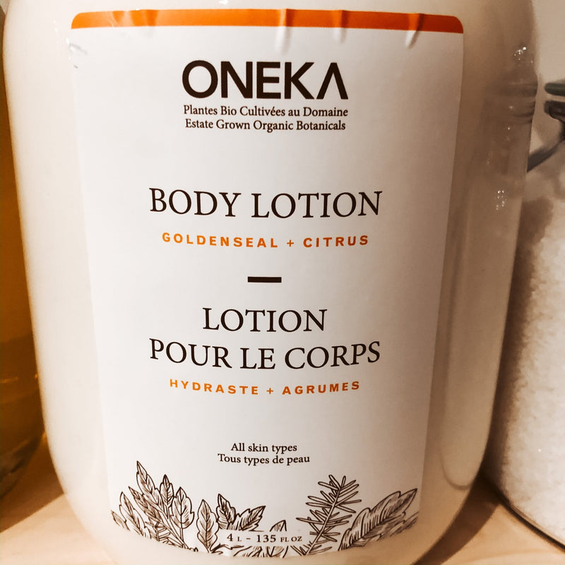 475G Oneka Body Lotion - Goldenseal & Citrus - The Alternative
