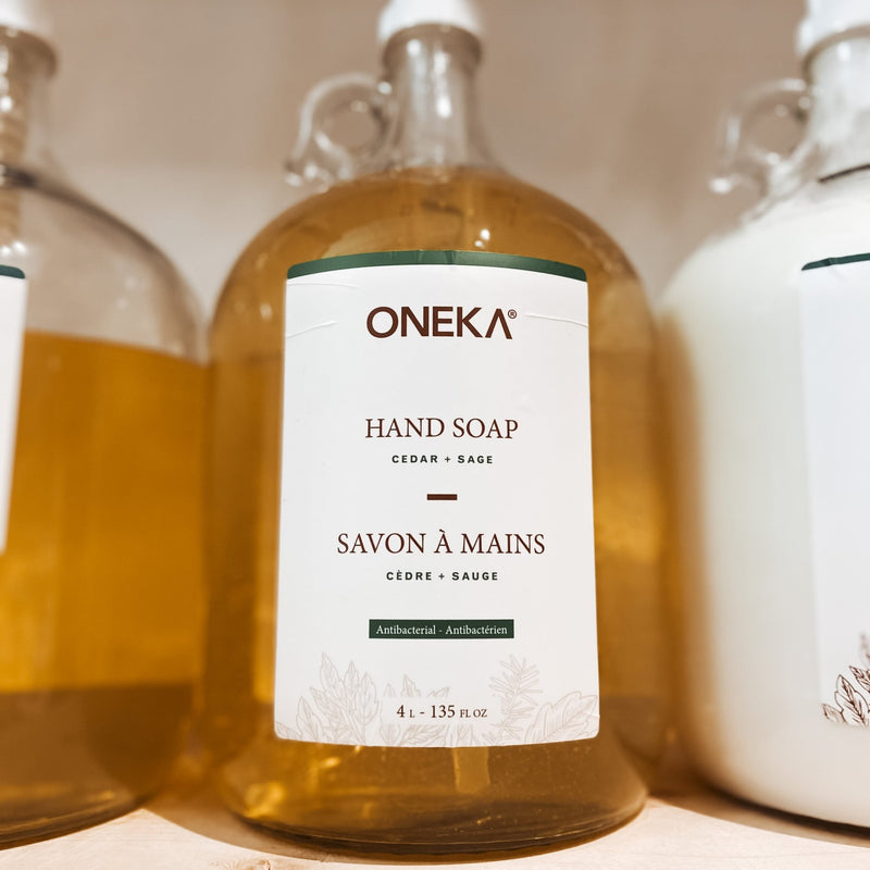 475G Oneka Hand Soap - Cedar & Sage - The Alternative