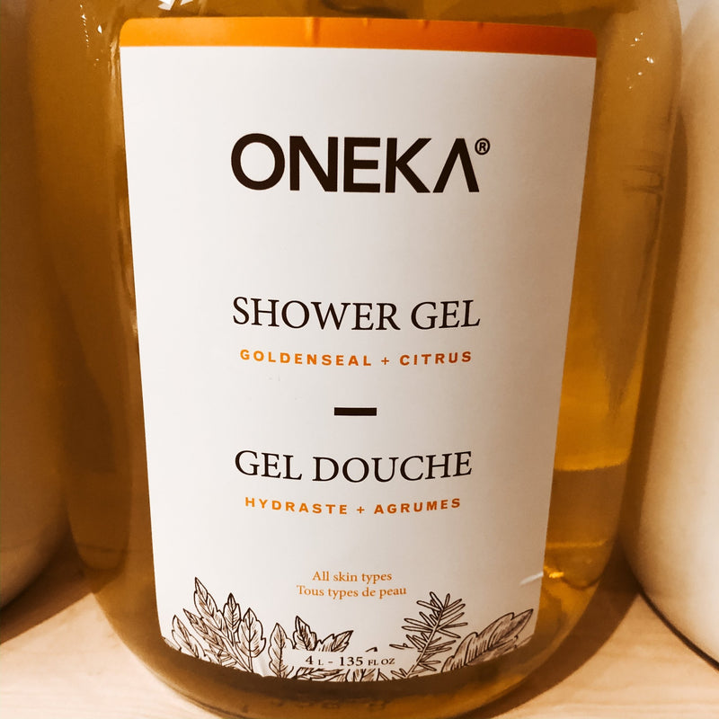 475G Oneka Shower Gel - Goldenseal & Citrus   - The Alternative