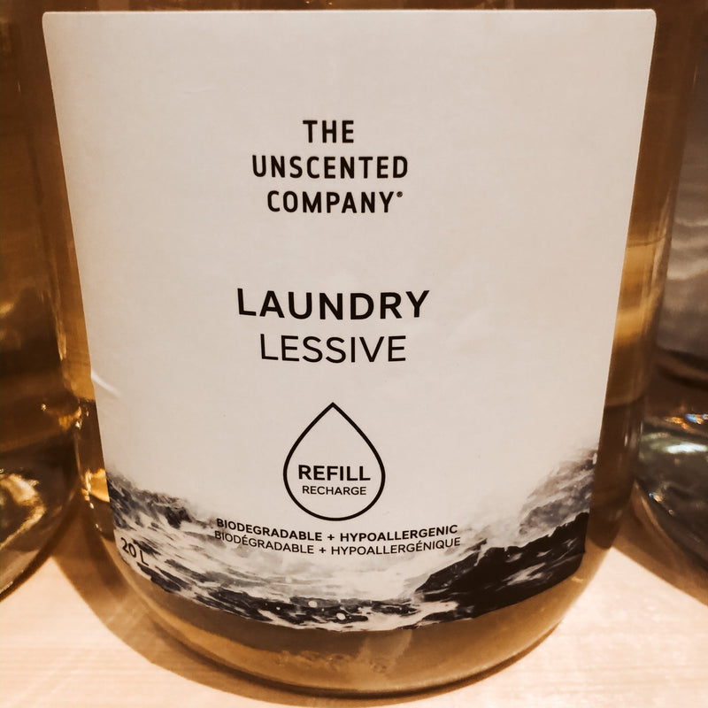 475G The Unscented Company Liquid Laundry Detergent - The Alternative