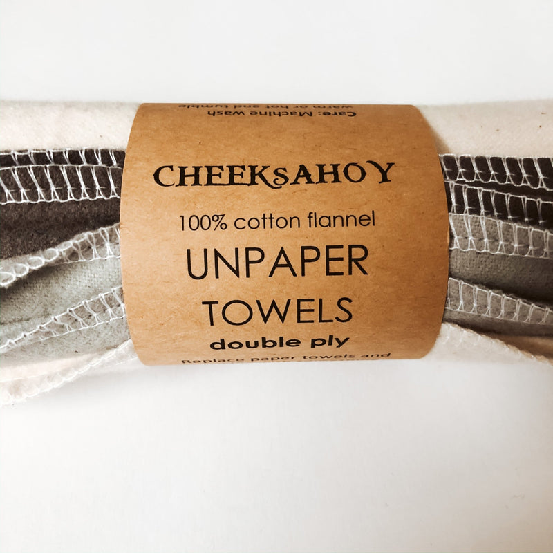 Cheeks Ahoy Double Ply Unpaper Towels - Set of 5 - The Alternative