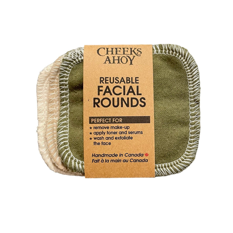 Cheeks Ahoy Facial Rounds - Set of 12