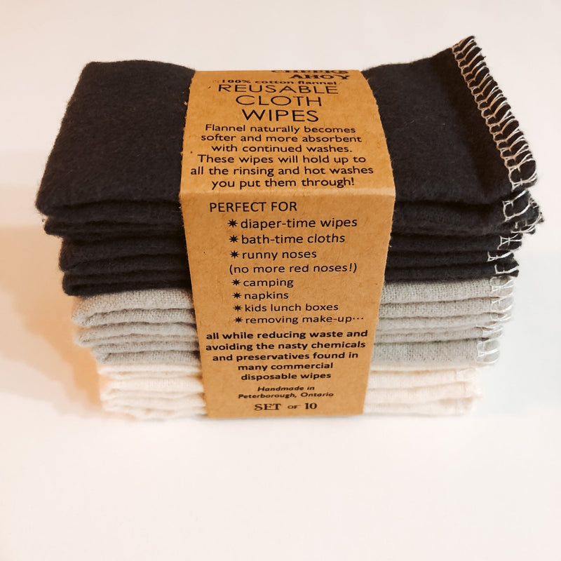 Cheeks Ahoy Reusable Cloth Wipes - The Alternative